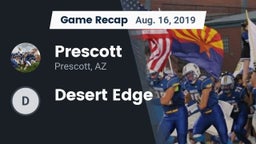 Recap: Prescott  vs. Desert Edge 2019