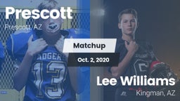 Matchup: Prescott vs. Lee Williams  2020