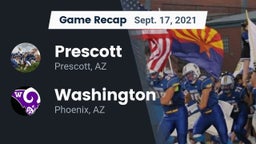 Recap: Prescott  vs. Washington  2021