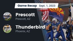 Recap: Prescott  vs. Thunderbird  2023