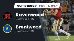 Recap: Ravenwood  vs. Brentwood  2017