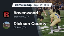 Recap: Ravenwood  vs. Dickson County  2017
