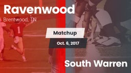 Matchup: Ravenwood High Schoo vs. South Warren  2017