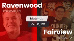Matchup: Ravenwood High Schoo vs. Fairview  2017