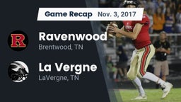Recap: Ravenwood  vs. La Vergne  2017