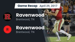 Recap: Ravenwood  vs. Ravenwood  2017
