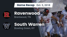 Recap: Ravenwood  vs. South Warren  2018