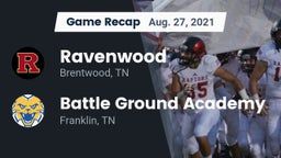 Recap: Ravenwood  vs. Battle Ground Academy  2021