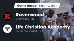 Recap: Ravenwood  vs. Life Christian Academy  2021