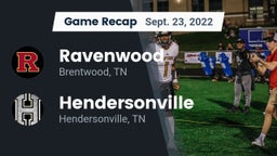 Recap: Ravenwood  vs. Hendersonville  2022