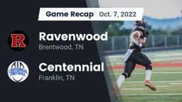 Recap: Ravenwood  vs. Centennial  2022