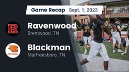 Recap: Ravenwood  vs. Blackman  2023