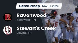 Recap: Ravenwood  vs. Stewart's Creek  2023