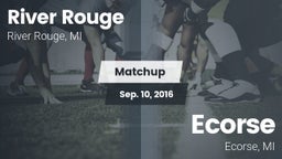 Matchup: River Rouge vs. Ecorse  2016