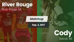 Matchup: River Rouge vs. Cody  2017