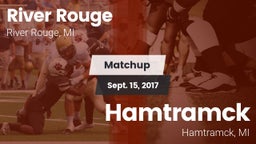 Matchup: River Rouge vs. Hamtramck  2017