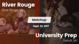 Matchup: River Rouge vs. University Prep  2017