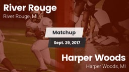 Matchup: River Rouge vs. Harper Woods  2017