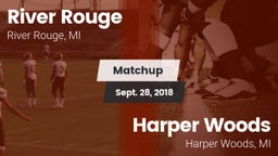 Matchup: River Rouge vs. Harper Woods  2018