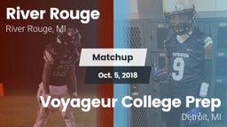 Matchup: River Rouge vs. Voyageur College Prep  2018