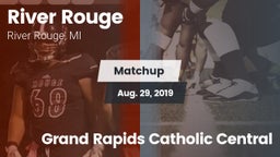 Matchup: River Rouge vs. Grand Rapids Catholic Central 2019