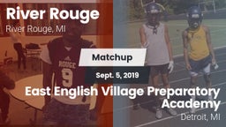 Matchup: River Rouge vs. East English Village Preparatory Academy 2019