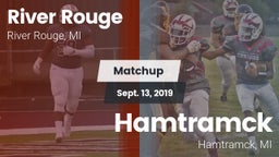 Matchup: River Rouge vs. Hamtramck  2019
