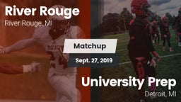 Matchup: River Rouge vs. University Prep  2019