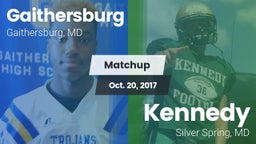 Matchup: Gaithersburg vs. Kennedy  2017