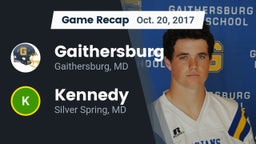 Recap: Gaithersburg  vs. Kennedy  2017