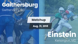 Matchup: Gaithersburg vs. Einstein  2018