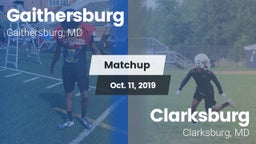 Matchup: Gaithersburg vs. Clarksburg  2019