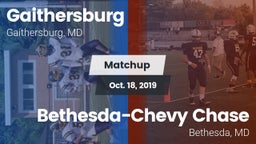 Matchup: Gaithersburg vs. Bethesda-Chevy Chase  2019