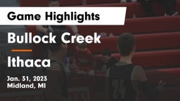 Bullock Creek  vs Ithaca  Game Highlights - Jan. 31, 2023