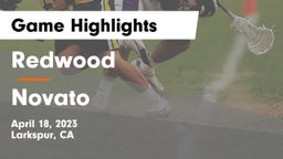 Redwood  vs Novato  Game Highlights - April 18, 2023