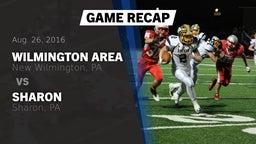 Recap: Wilmington Area  vs. Sharon  2016