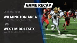 Recap: Wilmington Area  vs. West Middlesex  2016