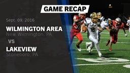 Recap: Wilmington Area  vs. Lakeview  2016