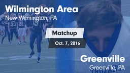 Matchup: Wilmington Area vs. Greenville  2016