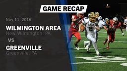 Recap: Wilmington Area  vs. Greenville  2016