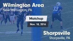 Matchup: Wilmington Area vs. Sharpsville  2016