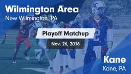Matchup: Wilmington Area vs. Kane  2016