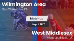 Matchup: Wilmington Area vs. West Middlesex   2017