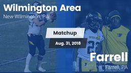 Matchup: Wilmington Area vs. Farrell  2018
