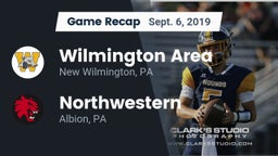 Recap: Wilmington Area  vs. Northwestern  2019