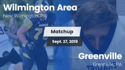 Matchup: Wilmington Area vs. Greenville  2019
