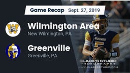 Recap: Wilmington Area  vs. Greenville  2019