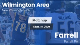 Matchup: Wilmington Area vs. Farrell  2020
