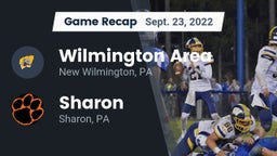 Recap: Wilmington Area  vs. Sharon  2022