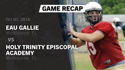 Recap: Eau Gallie  vs. Holy Trinity Episcopal Academy 2016